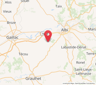Map of Rouffiac, Occitanie