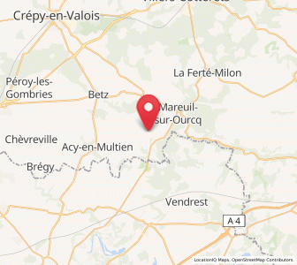 Map of Rouvres-en-Multien, Hauts-de-France