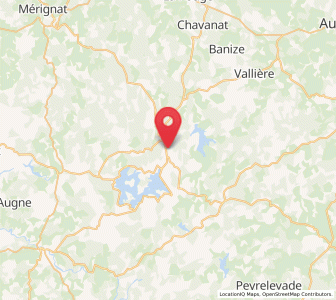 Map of Royère-de-Vassivière, Nouvelle-Aquitaine