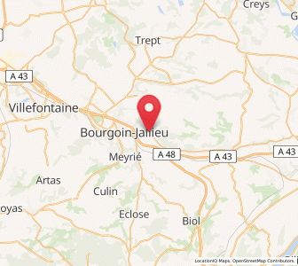 Map of Ruy, Auvergne-Rhône-Alpes