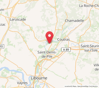 Map of Sablons, Nouvelle-Aquitaine