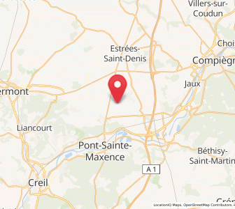 Map of Sacy-le-Petit, Hauts-de-France