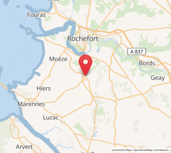 Map of Saint-Agnant, Nouvelle-Aquitaine