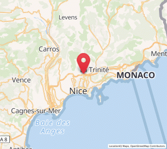 Map of Saint-André-de-la-Roche, Provence-Alpes-Côte d'Azur