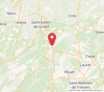 Map of Saint-Bauzille-de-Putois, Occitanie