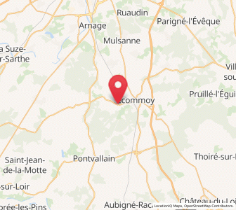 Map of Saint-Biez-en-Belin, Pays de la Loire