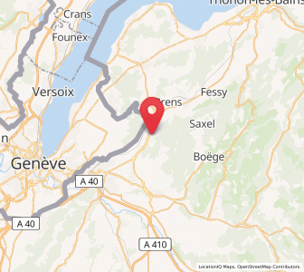 Map of Saint-Cergues, Auvergne-Rhône-Alpes