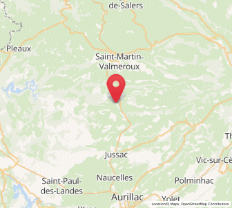 Map of Saint-Cernin, Auvergne-Rhône-Alpes