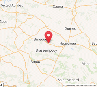 Map of Saint-Cricq-Chalosse, Nouvelle-Aquitaine