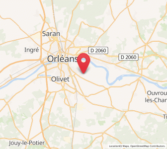 Map of Saint-Denis-en-Val, Centre