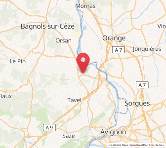 Map of Saint-Geniès-de-Comolas, Occitanie