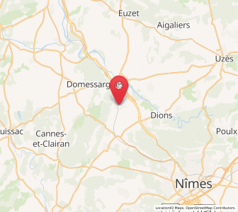 Map of Saint-Geniès-de-Malgoirès, Occitanie
