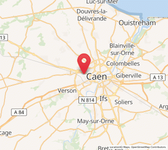 Map of Saint-Germain-la-Blanche-Herbe, Normandy