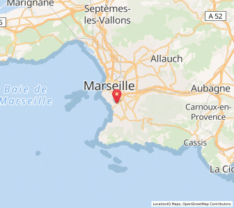 Map of Saint-Giniez, Provence-Alpes-Côte d'Azur