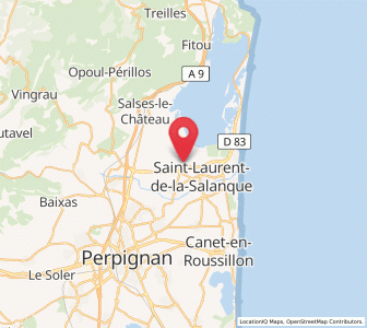 Map of Saint-Hippolyte, Occitanie