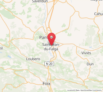 Map of Saint-Jean-du-Falga, Occitanie