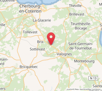 Map of Saint-Joseph, Normandy