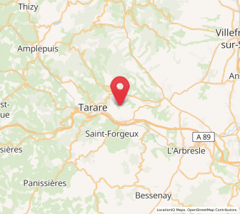 Map of Saint-Loup, Auvergne-Rhône-Alpes