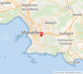 Map of Saint-Loup, Provence-Alpes-Côte d'Azur