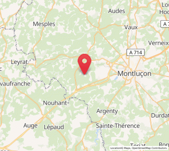 Map of Saint-Martinien, Auvergne-Rhône-Alpes