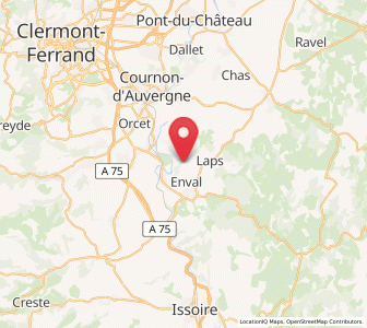 Map of Saint Maurice es Allier, Auvergne-Rhône-Alpes
