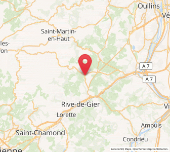 Map of Saint-Maurice-sur-Dargoire, Auvergne-Rhône-Alpes