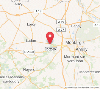 Map of Saint-Maurice-sur-Fessard, Centre