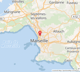 Map of Saint-Mauront, Provence-Alpes-Côte d'Azur