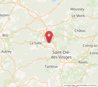 Map of Saint-Michel-sur-Meurthe, Grand Est