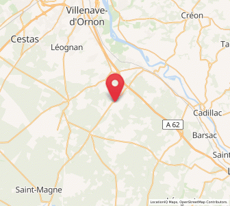 Map of Saint-Morillon, Nouvelle-Aquitaine