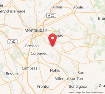 Map of Saint-Nauphary, Occitanie
