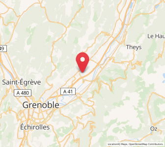 Map of Saint-Nazaire-les-Eymes, Auvergne-Rhône-Alpes