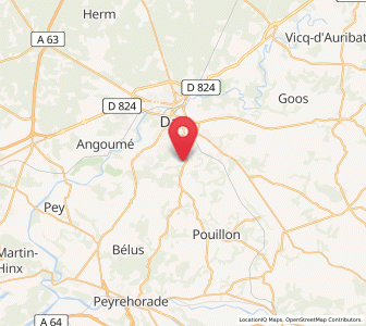 Map of Saint-Pandelon, Nouvelle-Aquitaine
