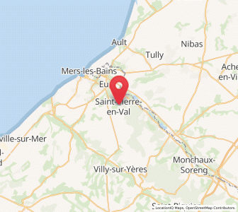 Map of Saint-Pierre-en-Val, Normandy