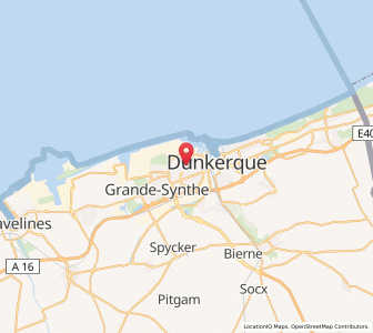 Map of Saint-Pol-sur-Mer, Hauts-de-France