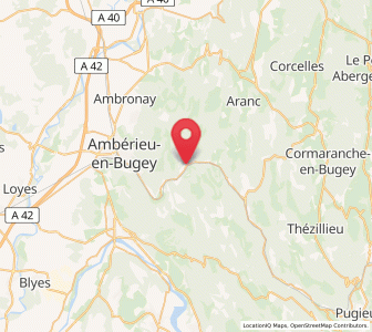 Map of Saint-Rambert-en-Bugey, Auvergne-Rhône-Alpes