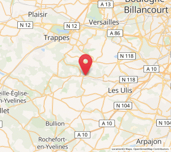 Map of Saint-Rémy-lès-Chevreuse, Île-de-France