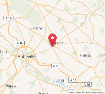 Map of Saint-Riquier, Hauts-de-France