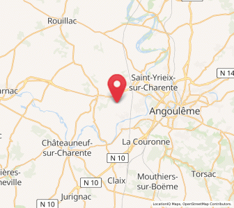 Map of Saint-Saturnin, Nouvelle-Aquitaine