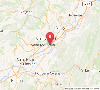 Map of Saint-Sauveur, Auvergne-Rhône-Alpes