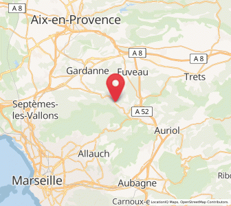 Map of Saint-Savournin, Provence-Alpes-Côte d'Azur