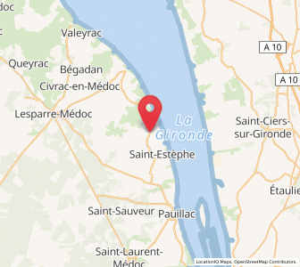 Map of Saint-Seurin-de-Cadourne, Nouvelle-Aquitaine