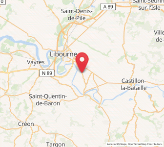 Map of Saint-Sulpice-de-Faleyrens, Nouvelle-Aquitaine