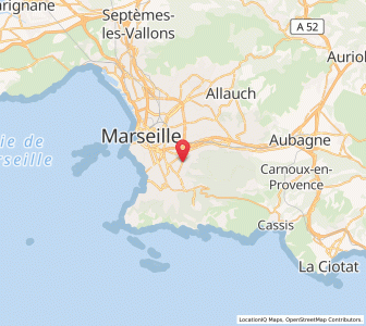 Map of Saint-Tronc, Provence-Alpes-Côte d'Azur