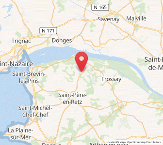 Map of Saint-Viaud, Pays de la Loire