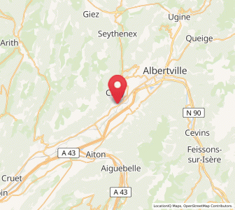 Map of Saint-Vital, Auvergne-Rhône-Alpes