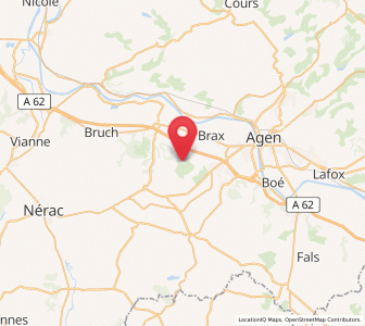 Map of Sainte-Colombe-de-Laplume, Nouvelle-Aquitaine