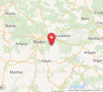 Map of Sainte-Radegonde, Occitanie