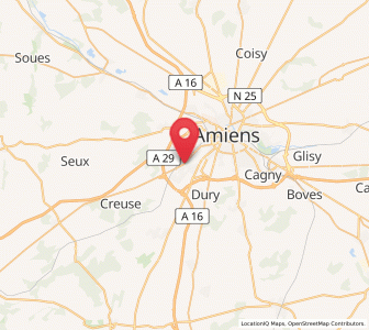 Map of Salouël, Hauts-de-France