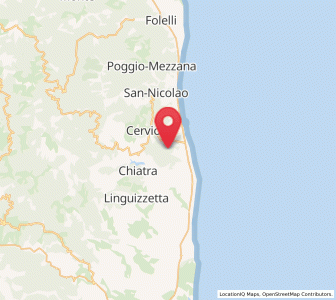 Map of San-Giuliano, Corsica